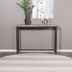 Fjôrd Sidetable Rise Zwart/Betonlook 110x30x80cm
