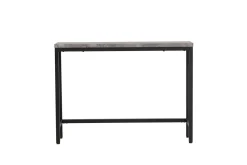 Fjôrd Sidetable Rise Zwart/Betonlook 110x30x80cm