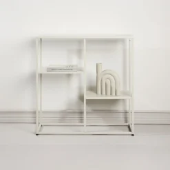 Fjôrd Sidetable Staal Beige
