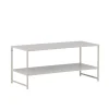 Fjôrd Sidetable Staal Beige