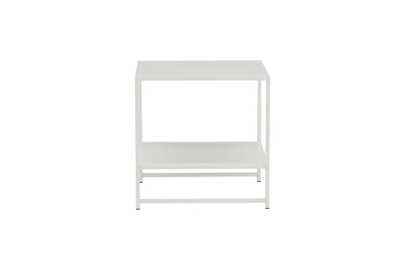 Fjôrd Sidetable Staal Wit 50x50cm