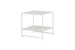 Fjôrd Sidetable Staal Wit 50x50cm
