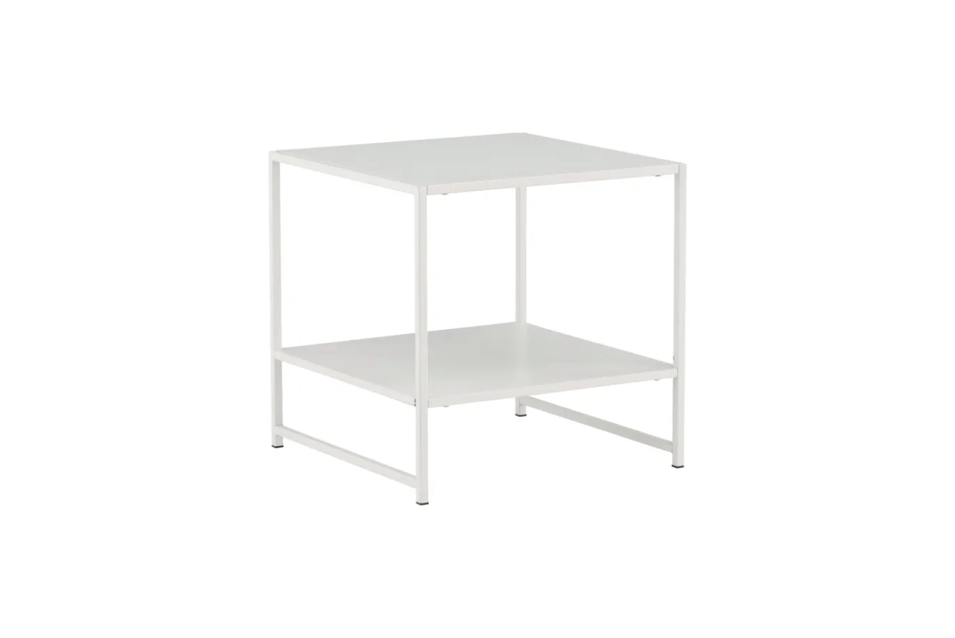 Fjôrd Sidetable Staal Wit 50x50cm
