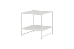 Fjôrd Sidetable Staal Wit 50x50cm