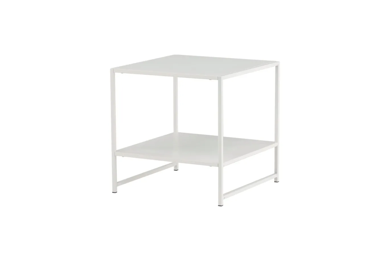 Fjôrd Sidetable Staal Wit 50x50cm