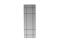 Fjôrd Spiegel Lake Mat Zwart Glas 90x180cm