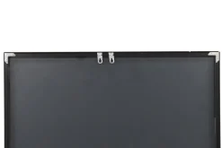 Fjôrd Spiegel Lake Mat Zwart Glas 90x180cm