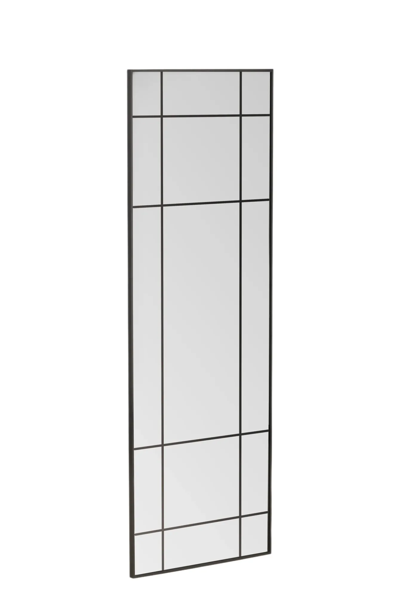 Fjôrd Spiegel Lake Mat Zwart Glas 90x180cm