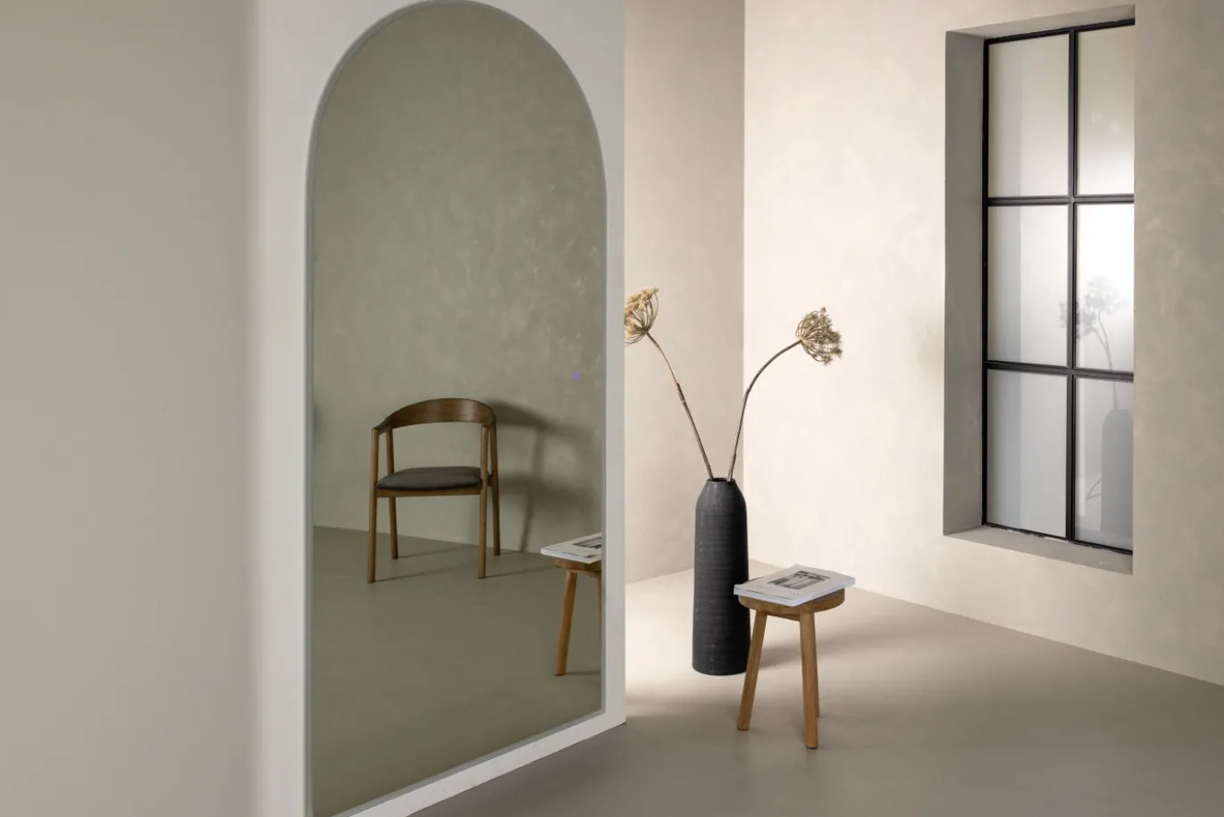 Fjôrd Spiegel Lamp Skeppsvik x Josefin Lustig Zwart