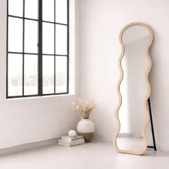 Fjôrd Spiegel Loui Beige Glas