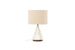 Fjôrd Tafellamp Donsö Lichtgrijs ⌀35cm