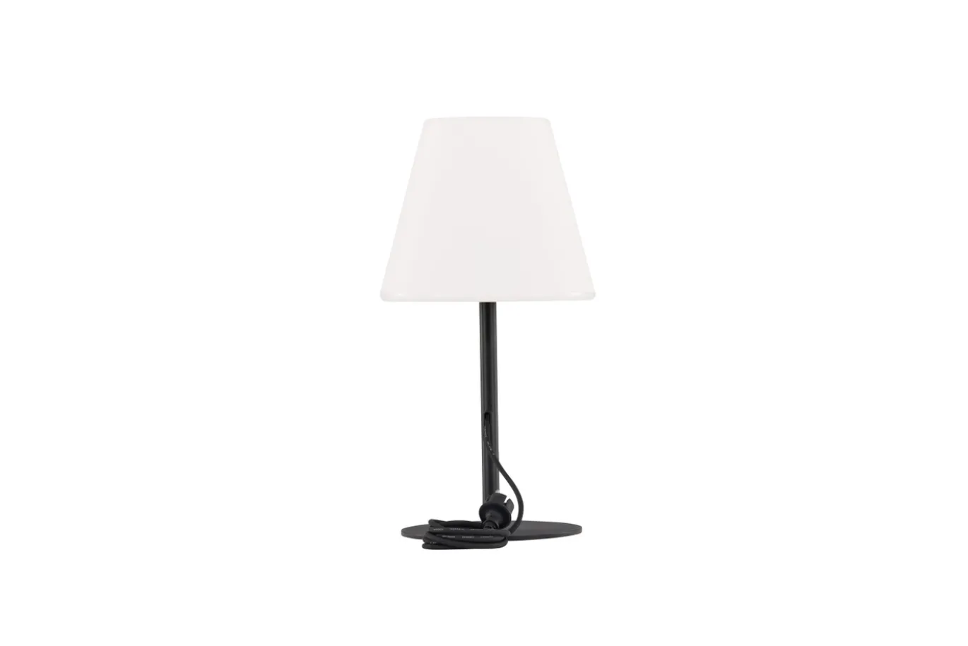 Fjôrd Tafellamp Moris 28x52cm Zwart/Wit