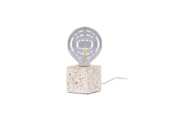 Fjôrd Tafellamp Rilche Grijs Glas