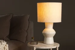 Fjôrd Tafellamp Valön Ivory ⌀31cm