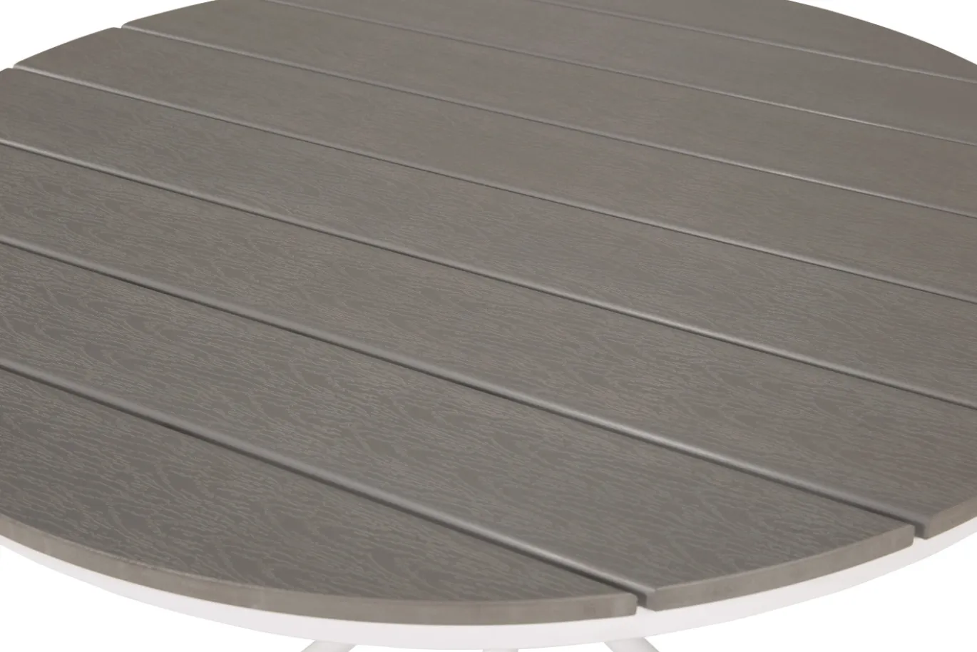 Fjôrd Tafel Parma 90 Wit/Grijs