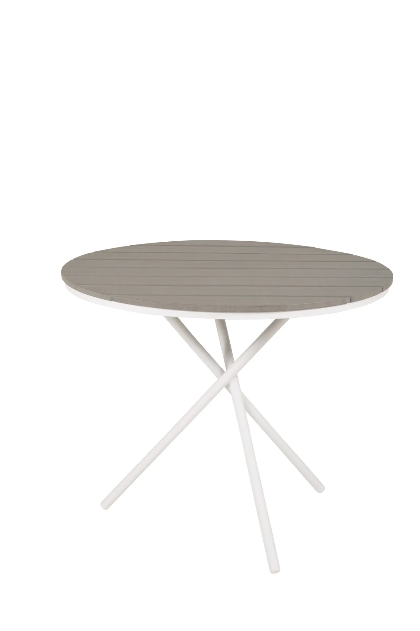 Fjôrd Tafel Parma 90 Wit/Grijs