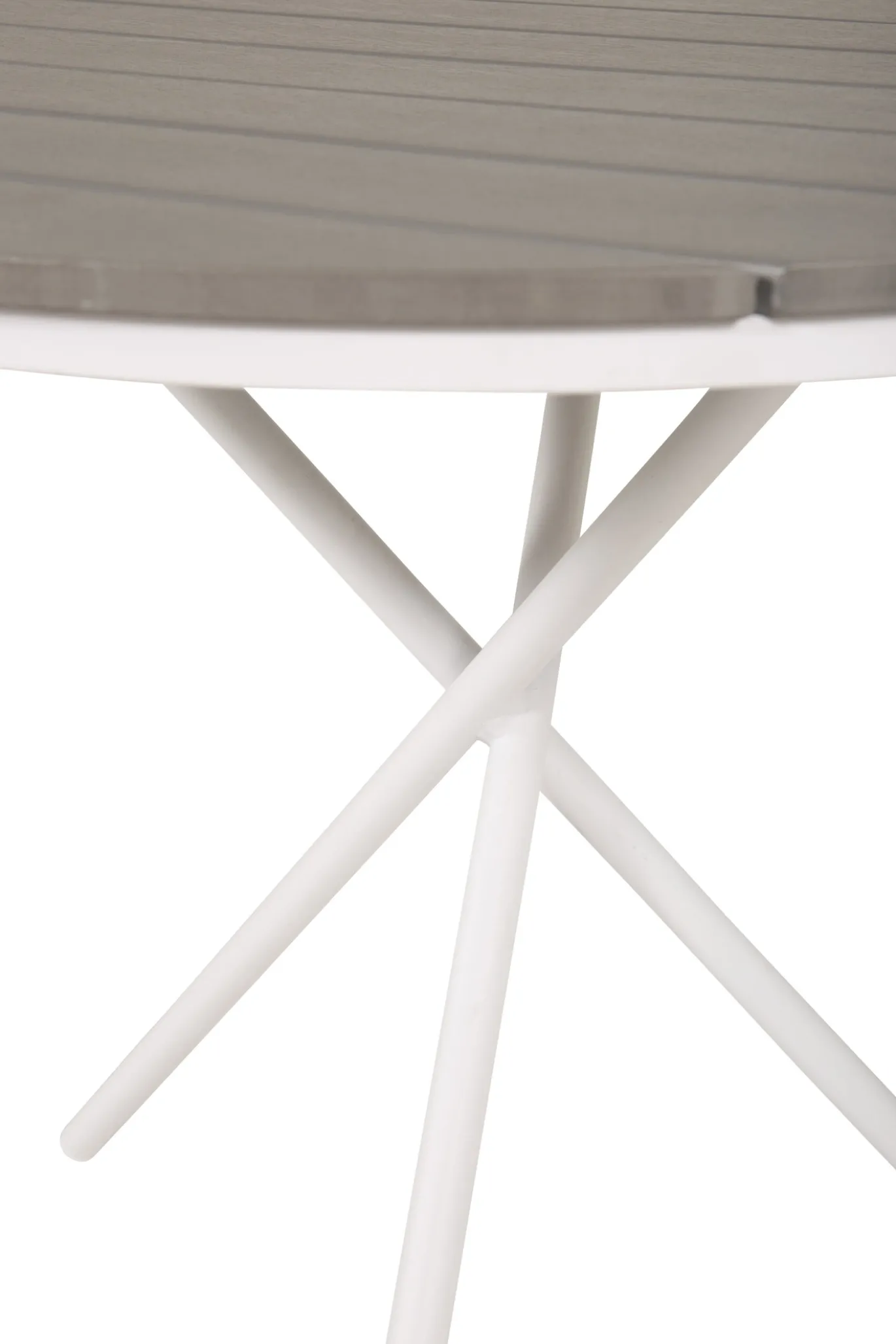 Fjôrd Tafel Parma 90 Wit/Grijs