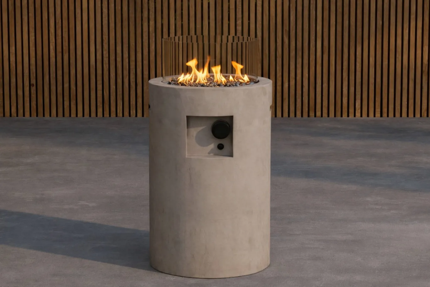 Fjôrd Tuinhaard Kea Fibre Cement Grijs ⌀41cm