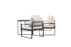 Fjôrd Tuinset Catania Zwart/Beige