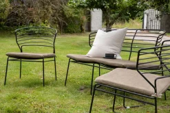 Fjôrd Tuinset Milano Aluminium Zwart Zand