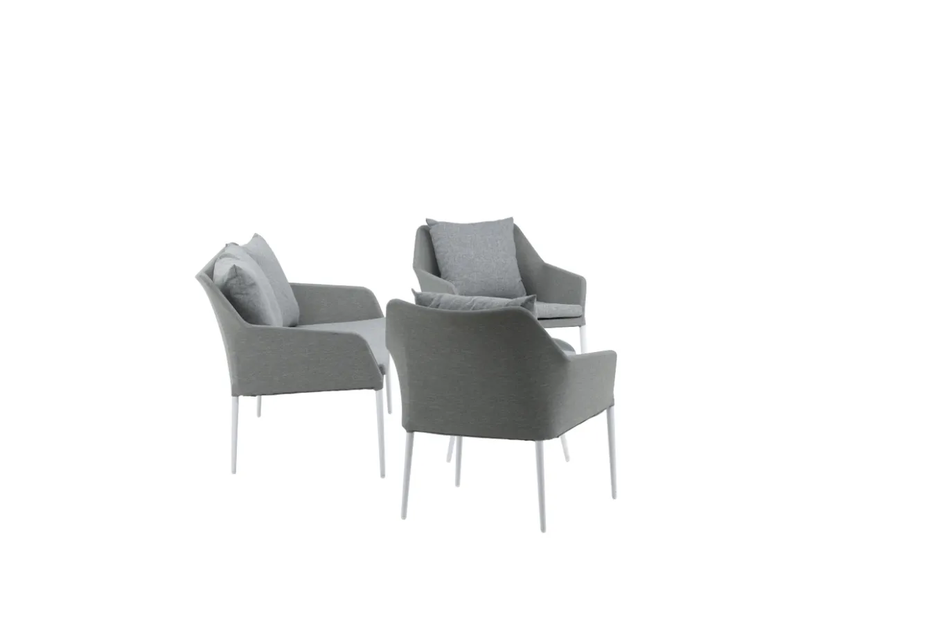 Fjôrd Tuinset Spoga Wit/Grijs