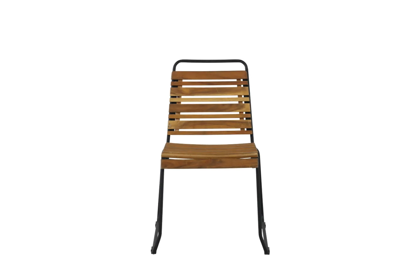 Fjôrd Tuinstoel Bois Naturel Acaciahout/Staal