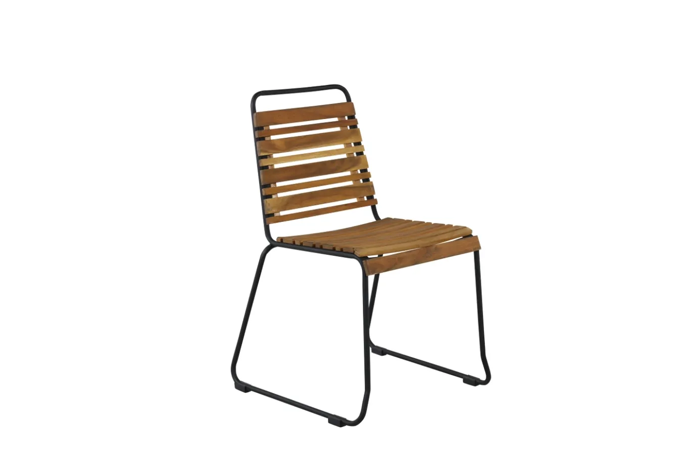 Fjôrd Tuinstoel Bois Naturel Acaciahout/Staal