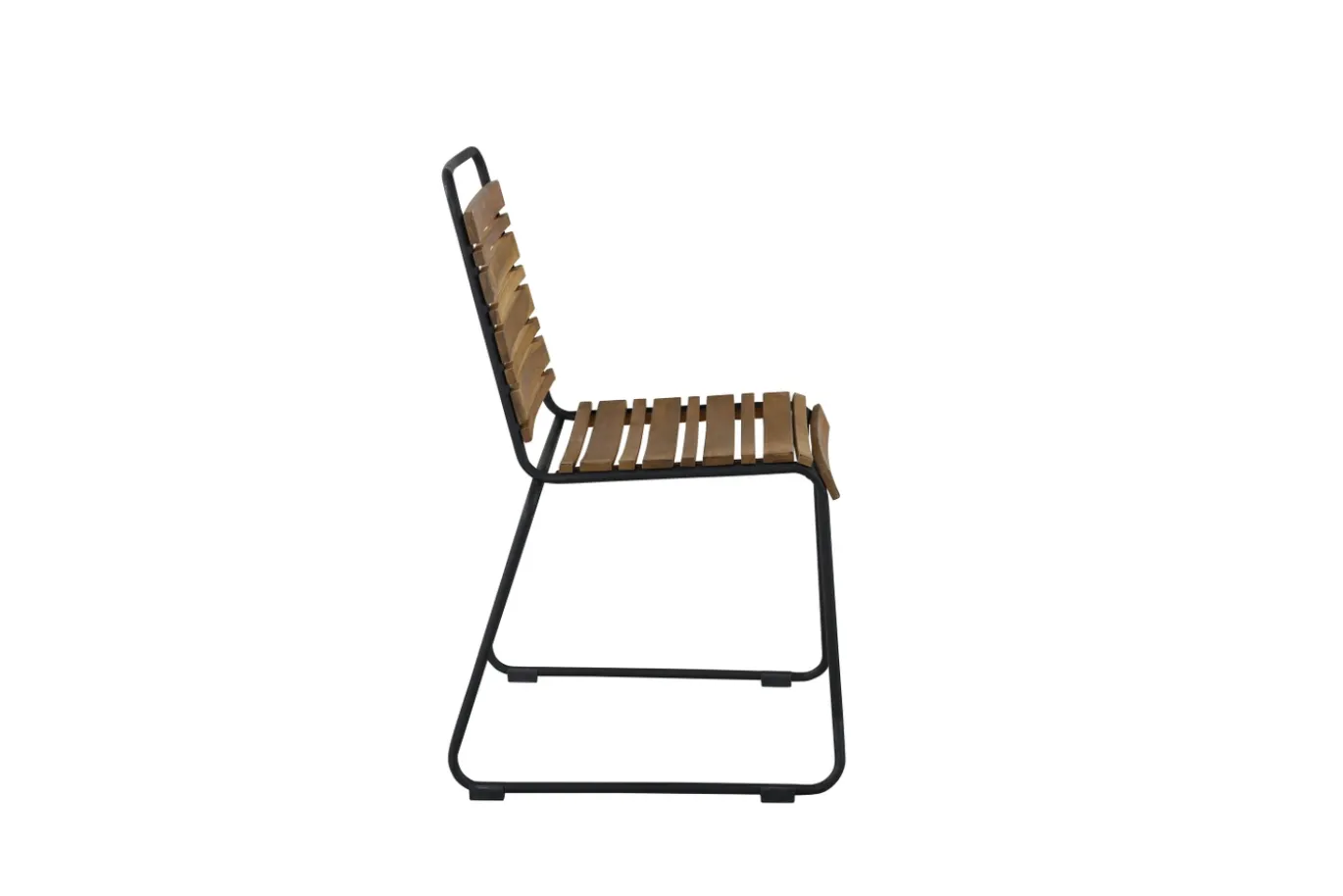Fjôrd Tuinstoel Bois Naturel Acaciahout/Staal