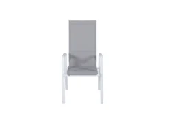 Fjôrd Tuinstoel Copacabana Wit/Grijs