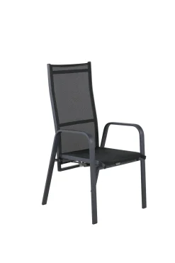 Fjôrd Tuinstoel Copacabana Zwart