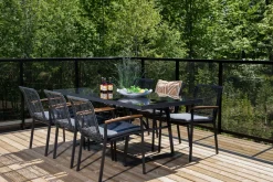 Fjôrd Tuinstoel Dallas Zwart
