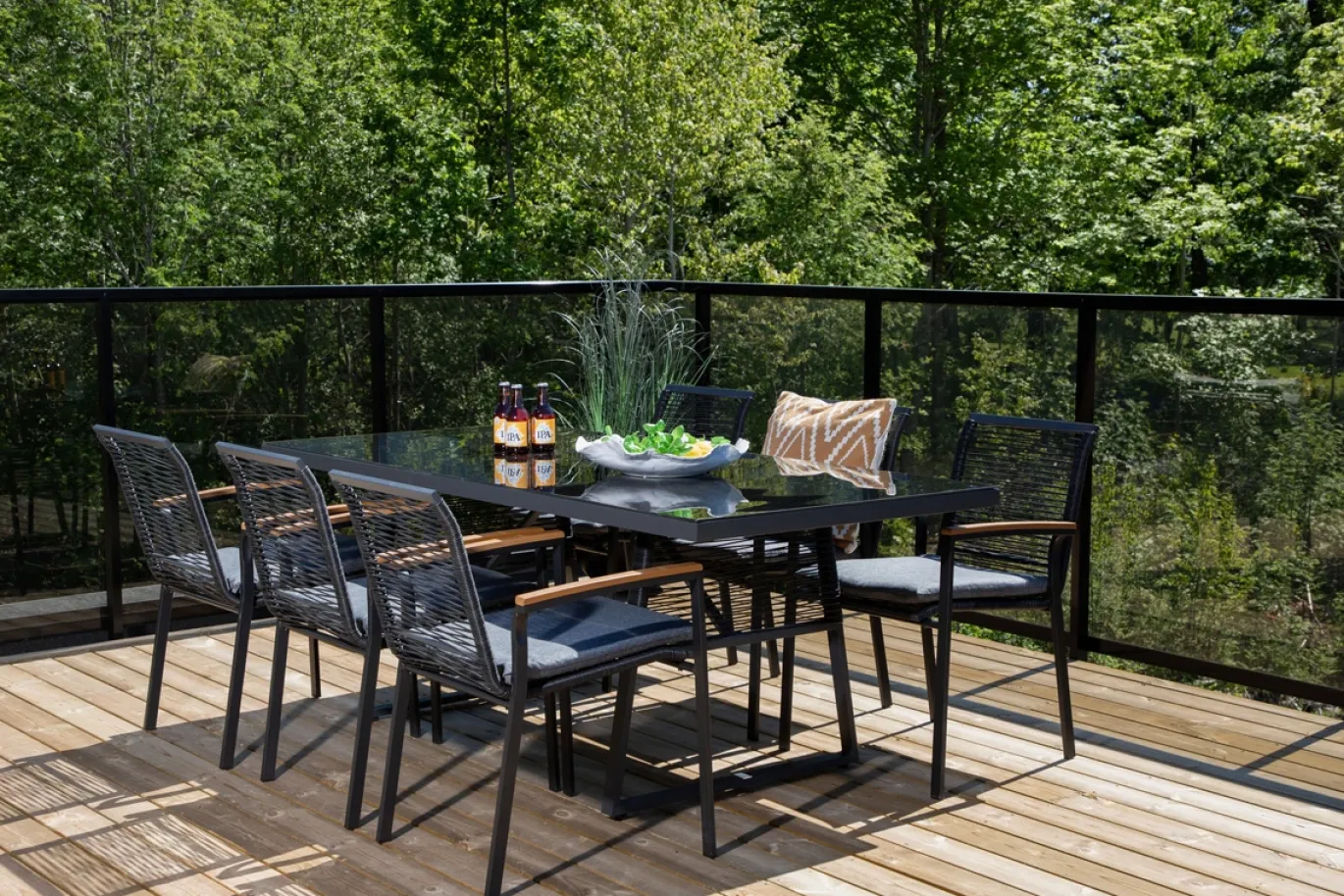 Fjôrd Tuinstoel Dallas Zwart