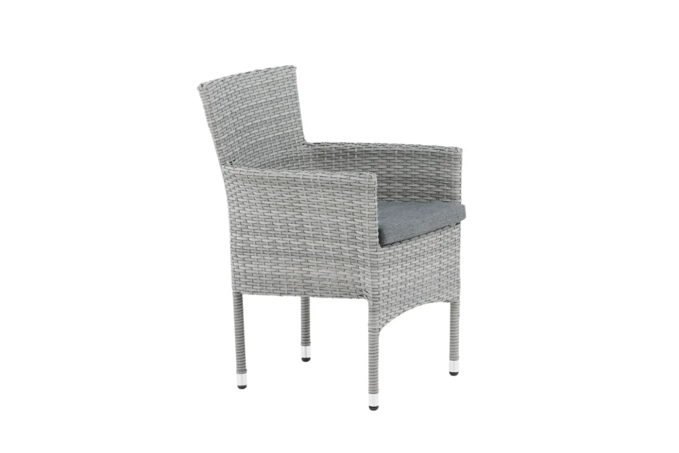 Fjôrd Tuinstoel Malina Aluminium Grijs Wicker