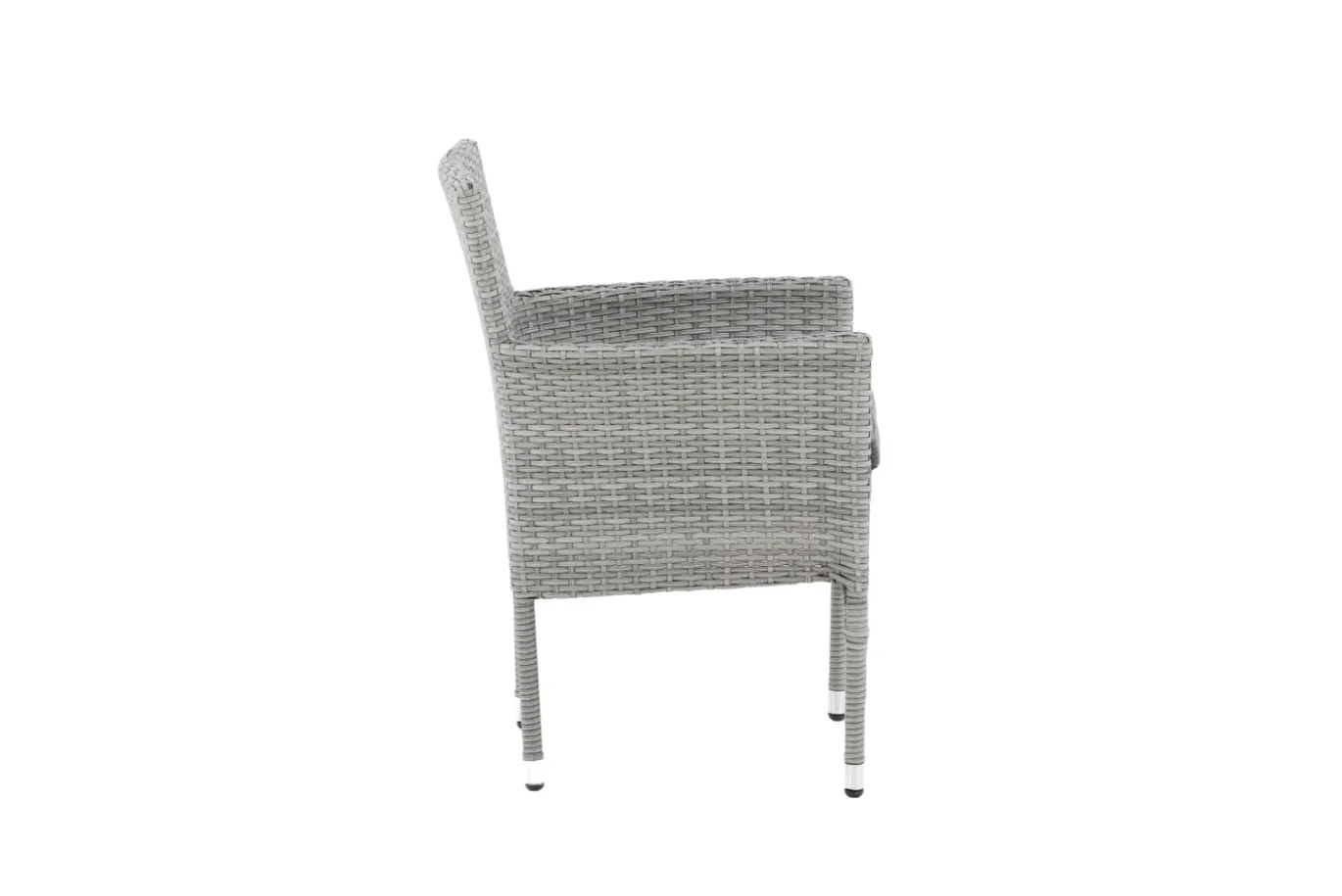 Fjôrd Tuinstoel Malina Aluminium Grijs Wicker