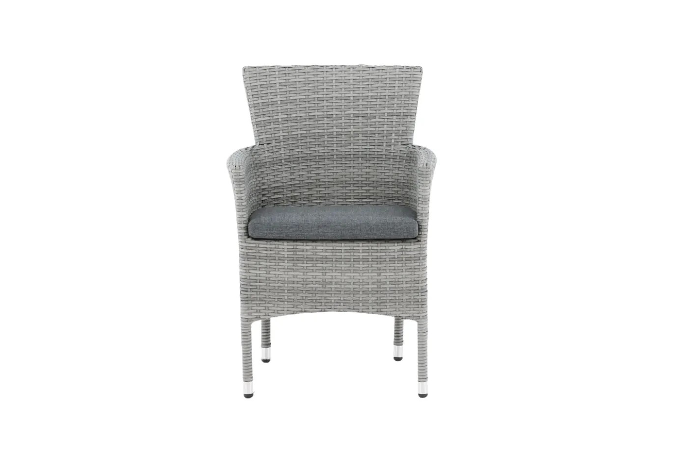 Fjôrd Tuinstoel Malina Aluminium Grijs Wicker