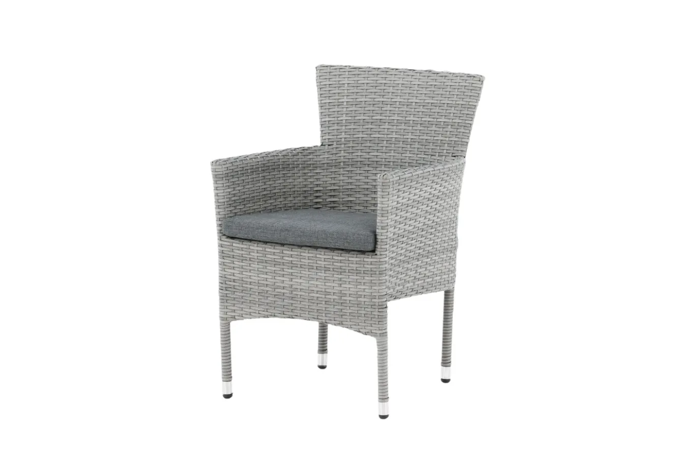 Fjôrd Tuinstoel Malina Aluminium Grijs Wicker