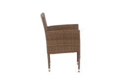 Fjôrd Tuinstoel Malina Aluminium Naturel Wicker