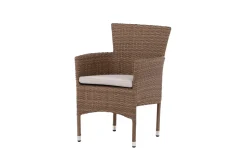 Fjôrd Tuinstoel Malina Aluminium Naturel Wicker