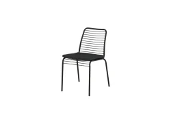 Fjôrd Tuinstoel Panjin Aluminium Zwart