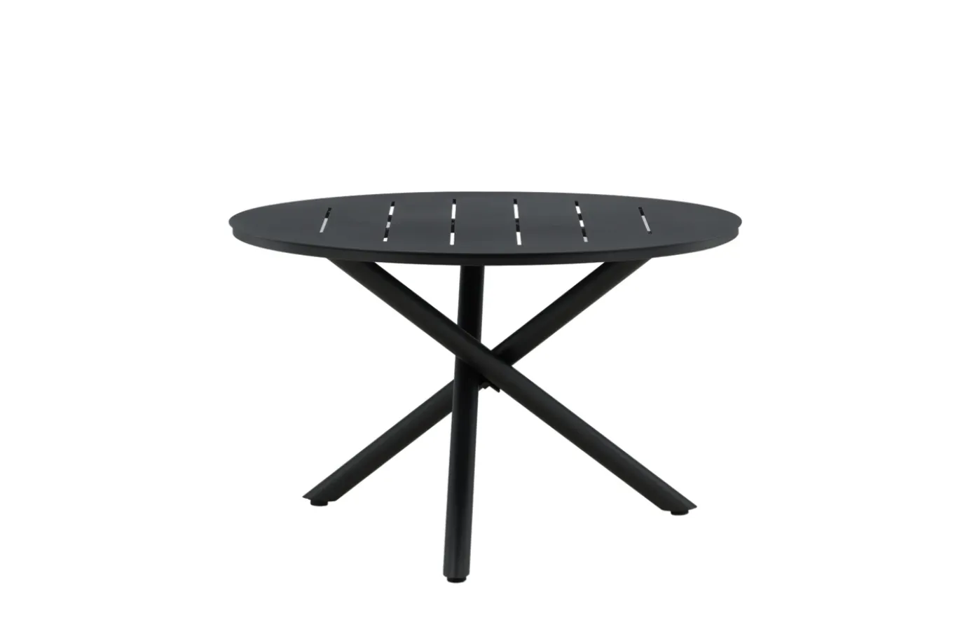 Fjôrd Tuintafel Alma Rond Zwart ⌀120cm