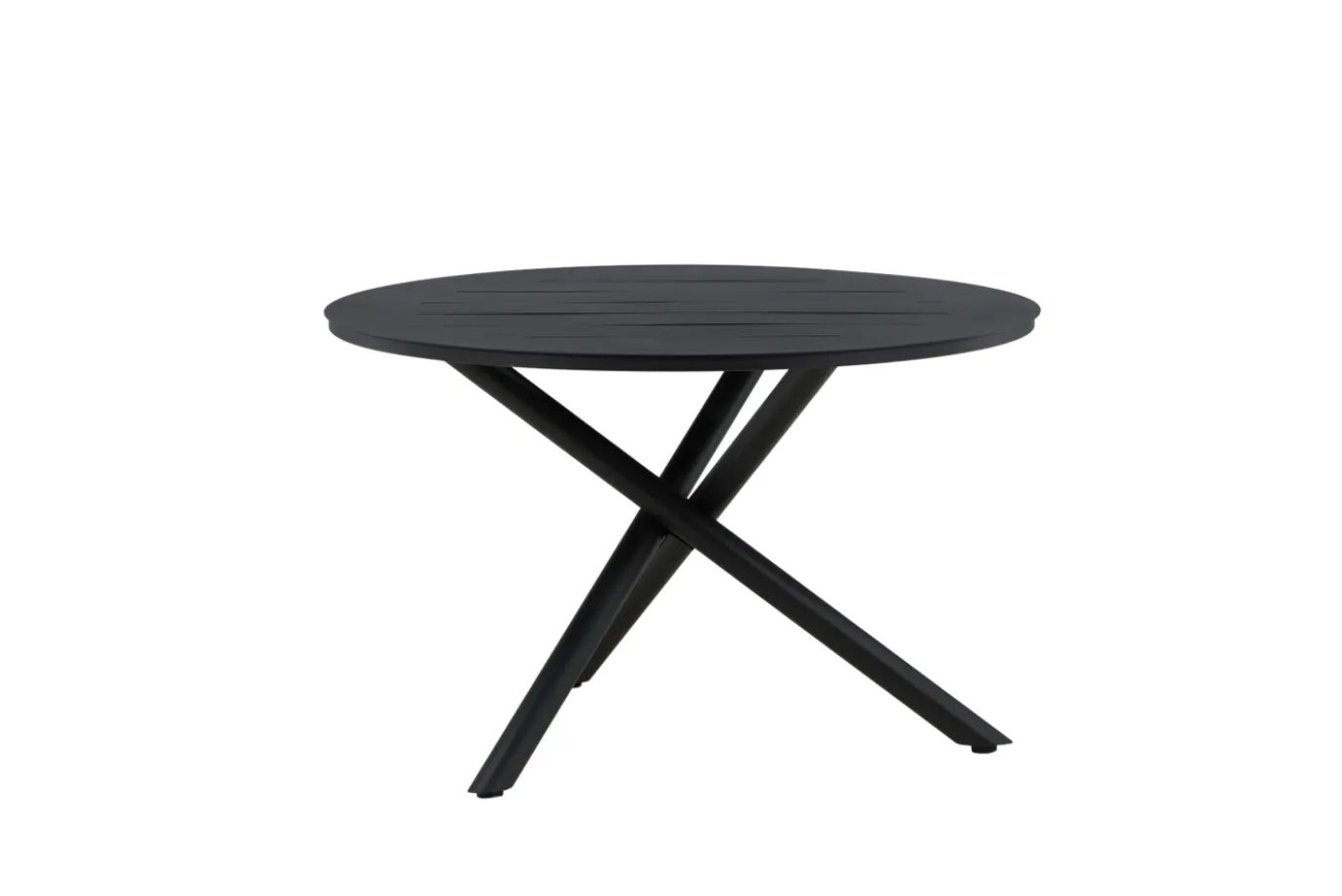 Fjôrd Tuintafel Alma Rond Zwart ⌀120cm