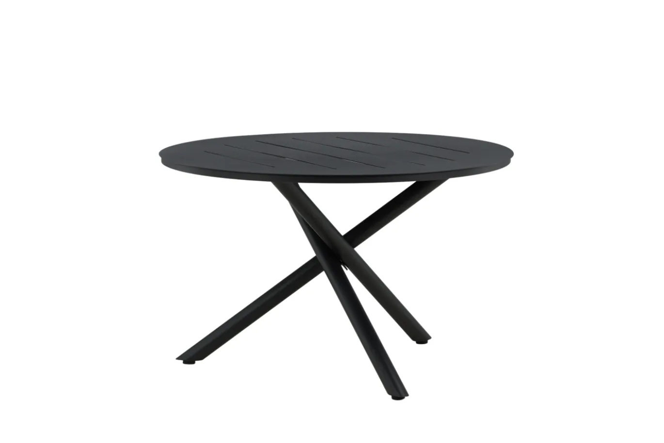 Fjôrd Tuintafel Alma Rond Zwart ⌀120cm