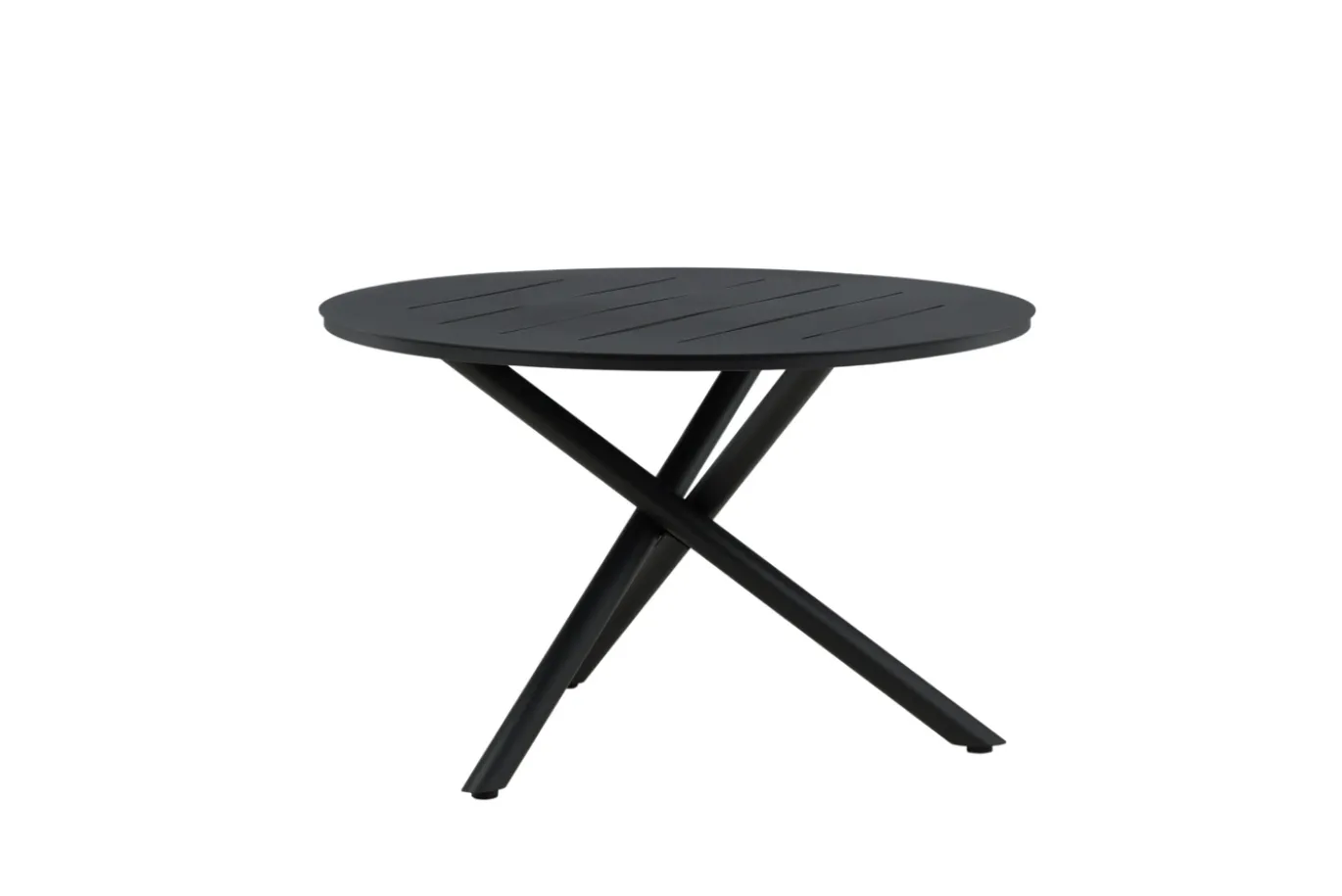 Fjôrd Tuintafel Alma Rond Zwart ⌀120cm