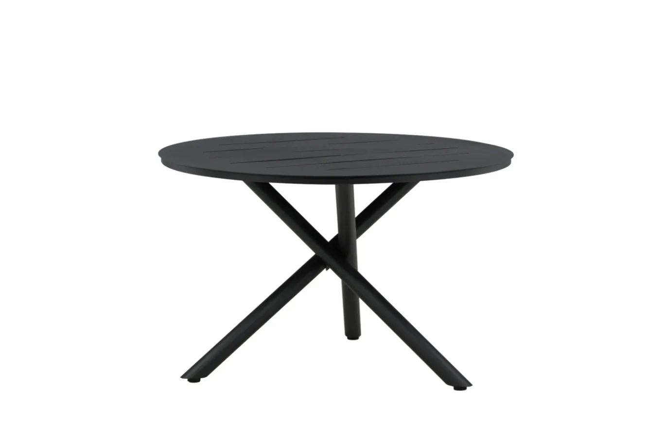 Fjôrd Tuintafel Alma Rond Zwart ⌀120cm