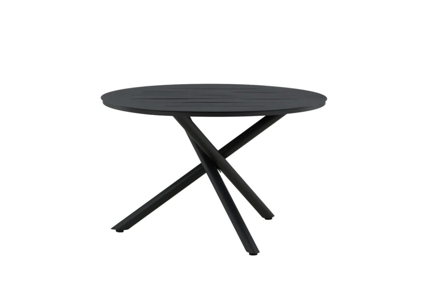 Fjôrd Tuintafel Alma Rond Zwart ⌀120cm