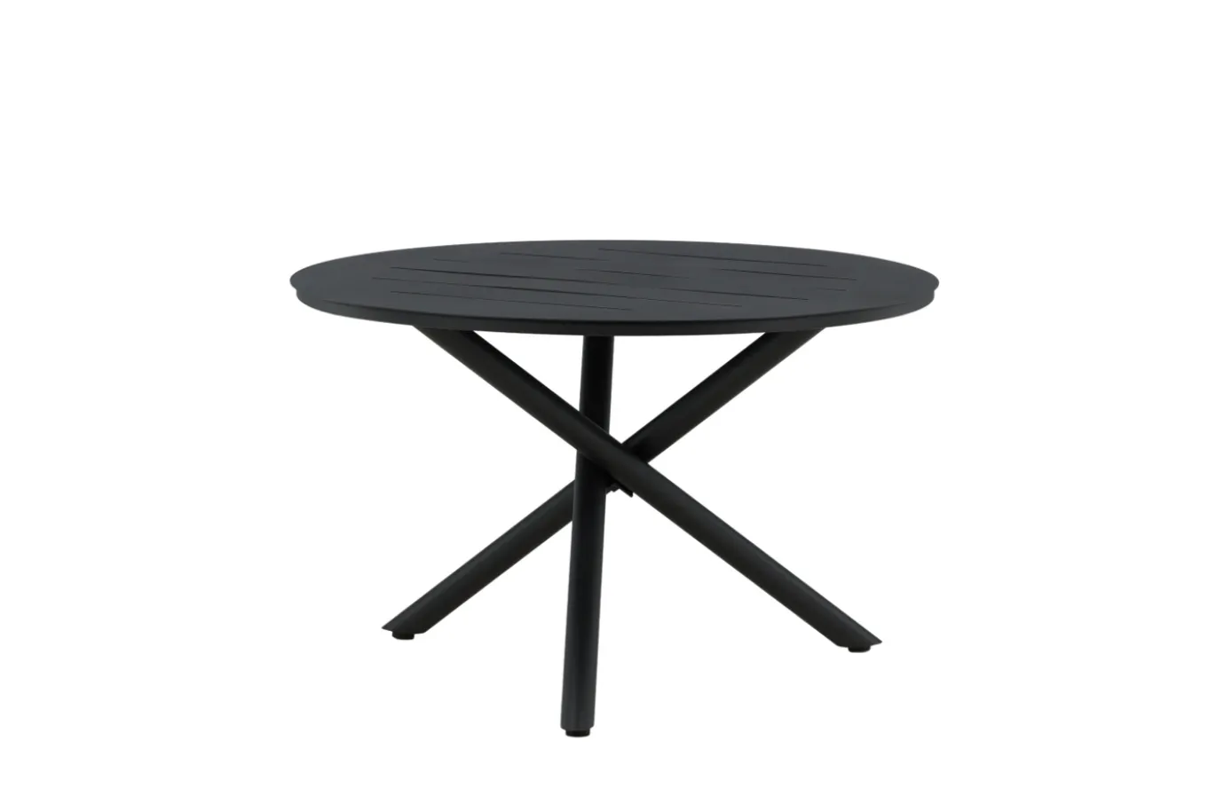 Fjôrd Tuintafel Alma Rond Zwart ⌀120cm
