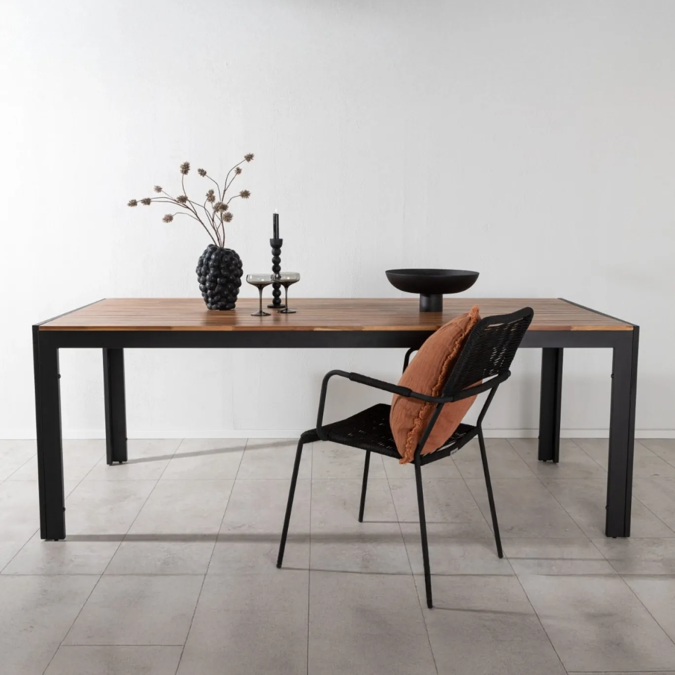 Fjôrd Tuintafel Bois Naturel 205x90cm