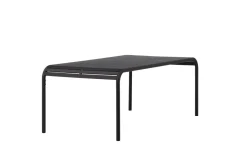 Fjôrd Tuintafel Borneo Zwart 200x100cm