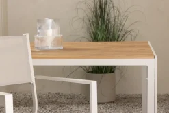 Fjôrd Tuintafel Break Beige 205x90cm