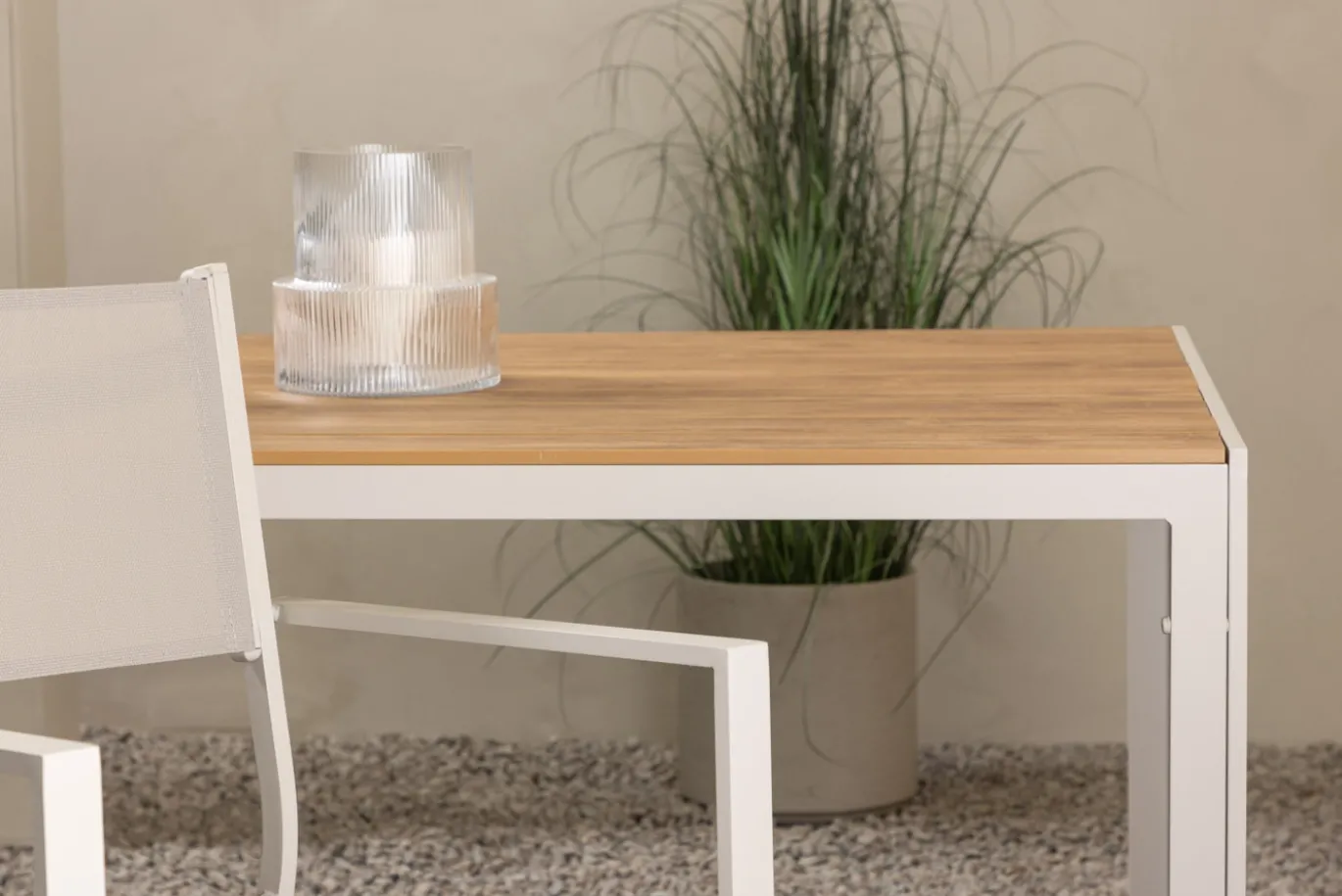 Fjôrd Tuintafel Break Beige 205x90cm